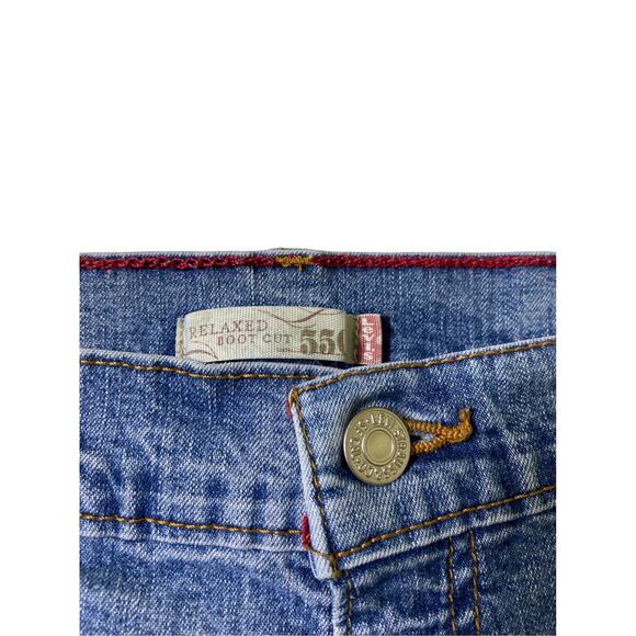 Levi's 550‎ Relaxed Boot Cut High Rise Mom Jeans Size 14 M (2512) - Picture 2 of 8